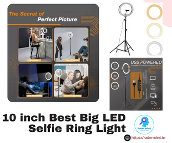 10 inch Big LED Selfie Ring Light