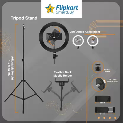 Flipkart SmartBuy 10 inch Big LED Selfie Ring Light