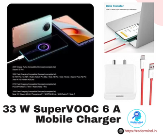 33 W SuperVOOC 6 A Mobile Charger