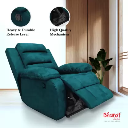 Bharat Lifestyle Austin Fabric Manual Recliner