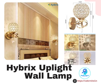 Hybrix Uplight Wall Lamp With Bulb