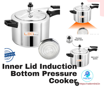 Discover the convenience and efficiency of Leo Natura's 5L Inner Lid Induction Bottom Pressure Cooker. Transform your cooking experience today!