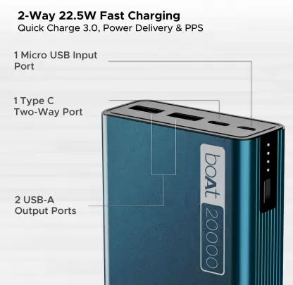  boAt 20000 mAh Power Bank