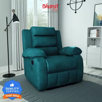 Bharat Lifestyle Austin Fabric Manual Recliner