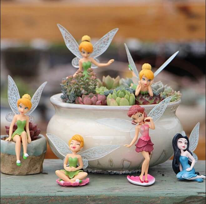 Fairy Princess Garden Decor Home Decoration Mini Landscape Dolls