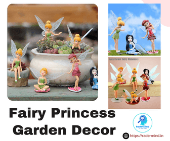 Fairy Princess Garden Decor Home Decoration Mini Landscape Dolls