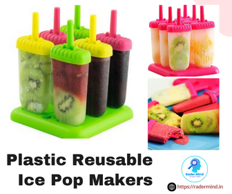 Plastic Reusable Ice Pop Makers