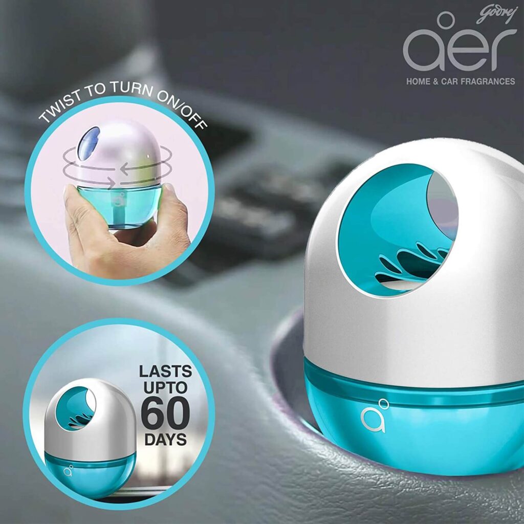 Godrej Aer Twist Cool Surf Blue Car Freshener