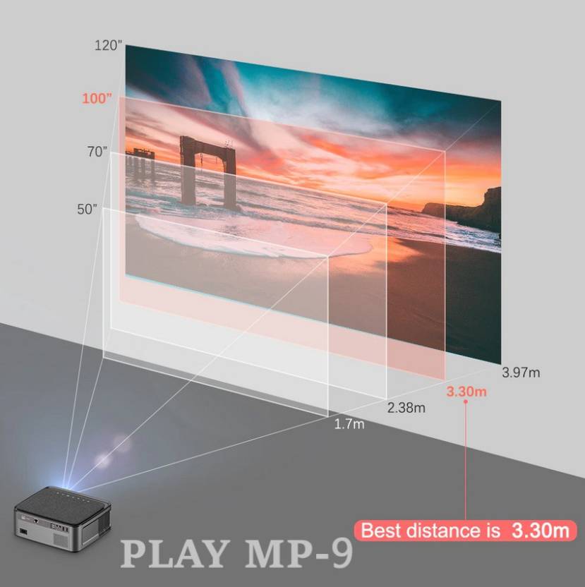 PLAY MP9A True 4K HD Projector