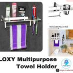 GLOXY Multipurpose Towel Holder