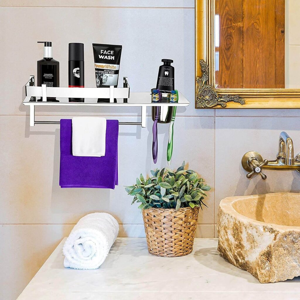 GLOXY Multipurpose Towel Holder