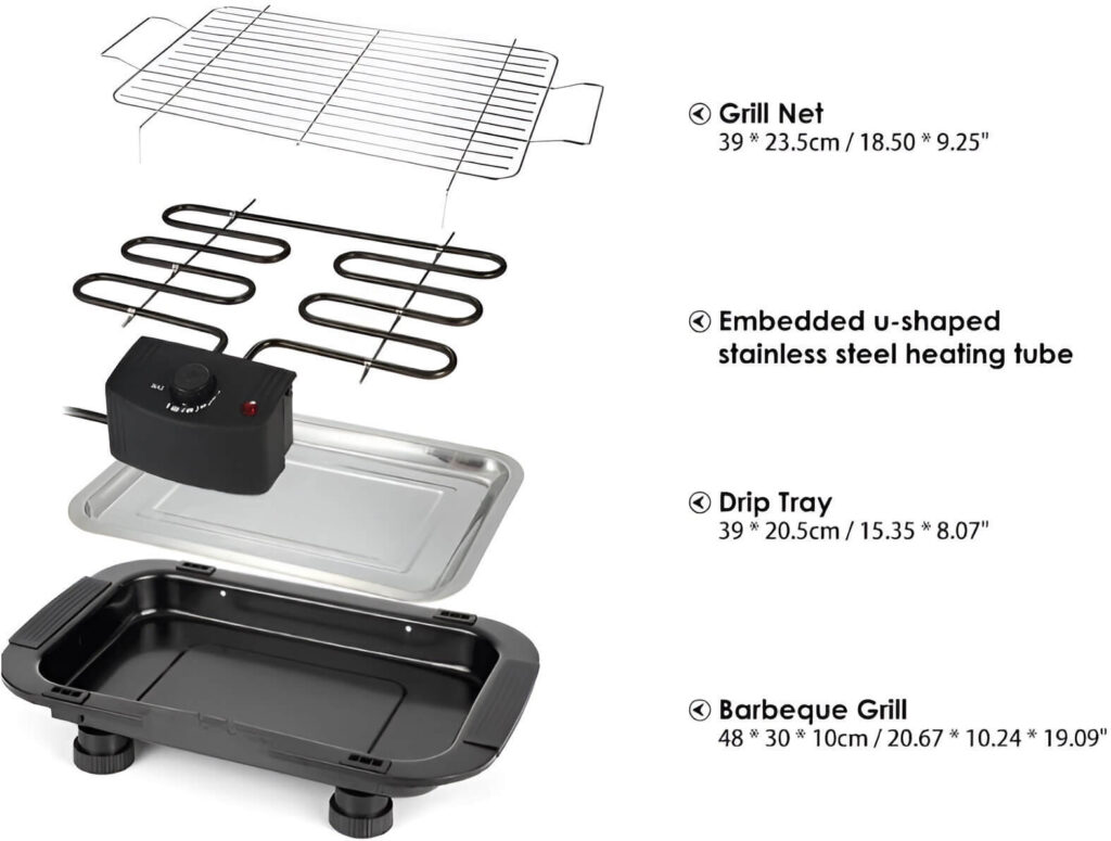 Natation Electric Barbecue Grill